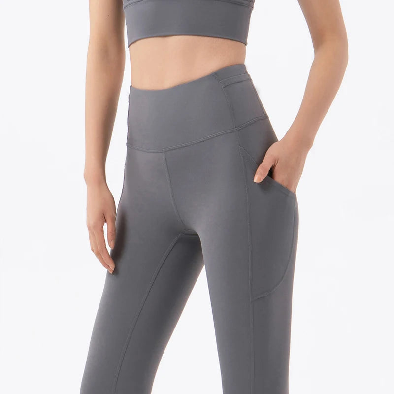 Women Sport Pants Pocket