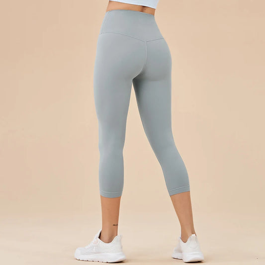 Nylon Yoga Capri Pants