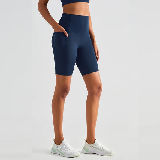 Yoga Sport Shorts With Pocket