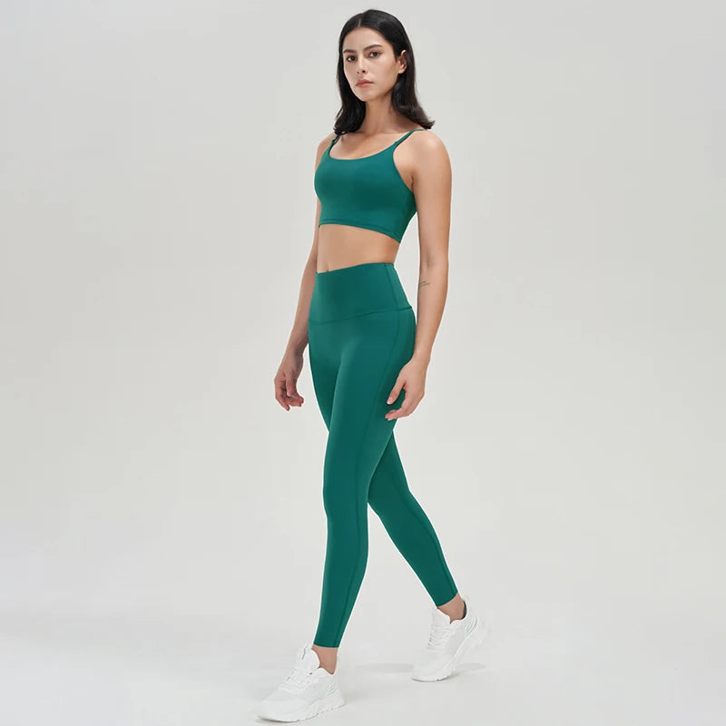 Sportswear Leggings Women Bra Set