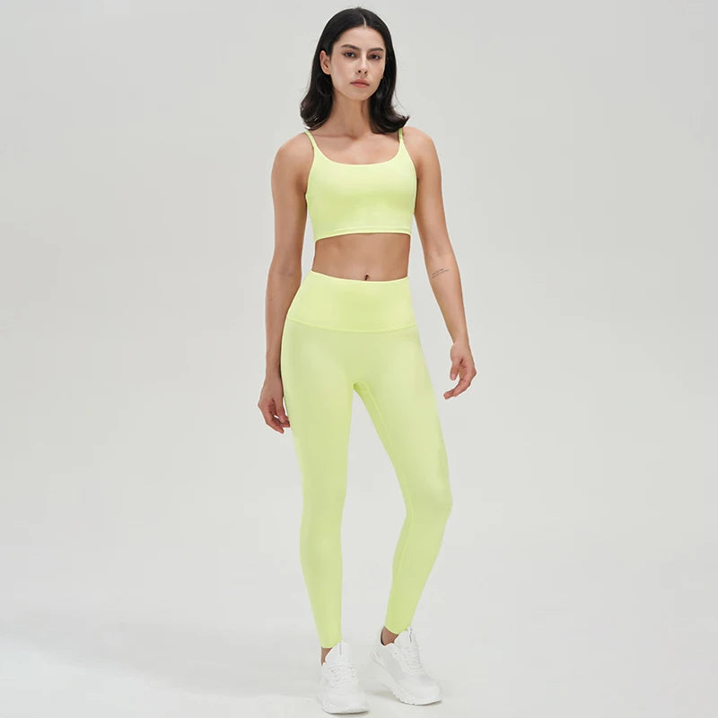 Sportswear Leggings Women Bra Set